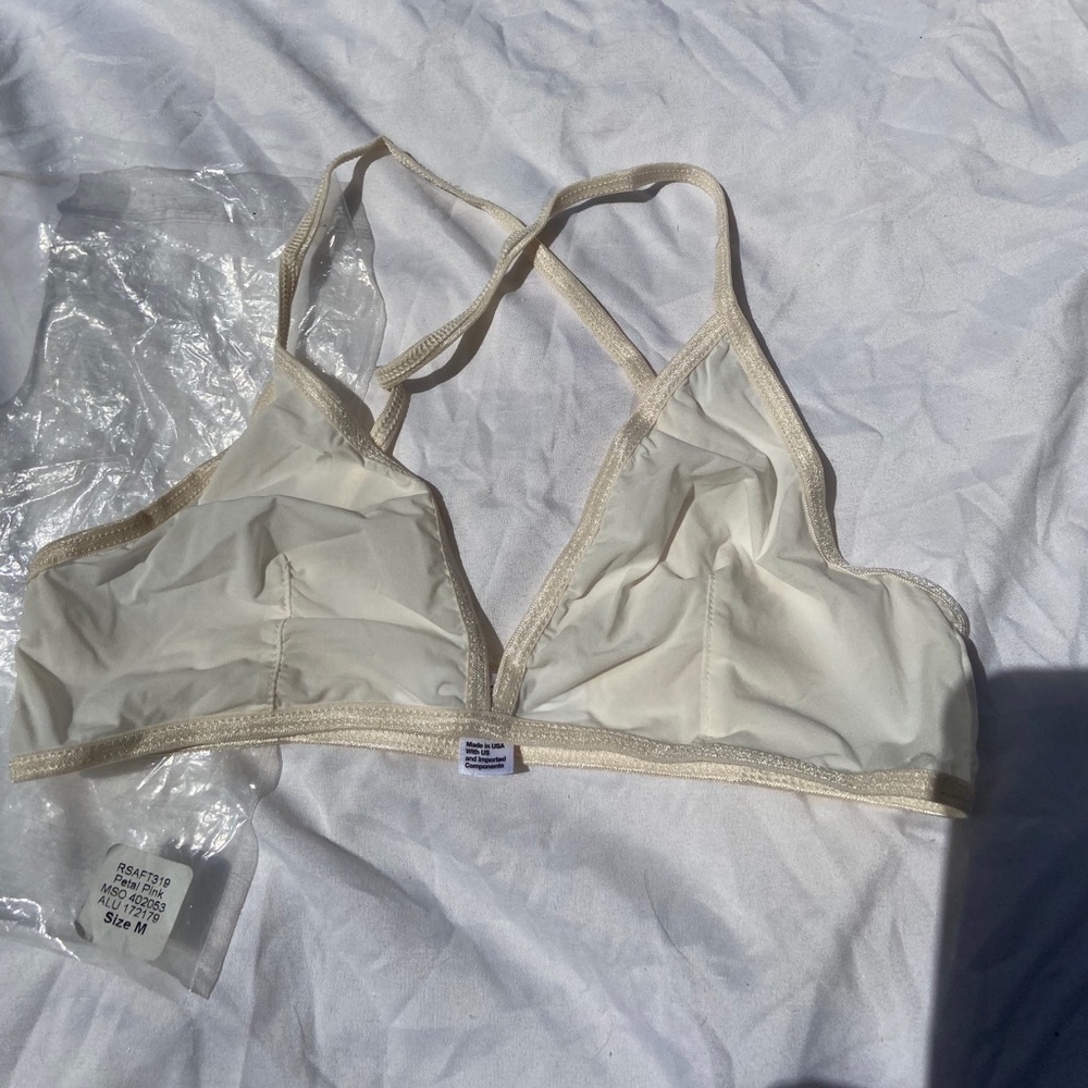 Cross back bra